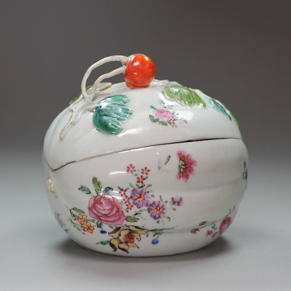 Chinese famille rose melon tureen and cover, Qianlong (1736-95) - image 2