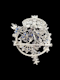 Unusual fancy cut diamond and sapphire giardinetti brooch SKU: 7811 DBGEMS - image 2