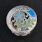 Sterling silver and hand painted enamel flower pieced pot/box - image 12