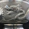 Antique Chinese silver bowl with Dragons - image 10