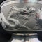 Antique Chinese silver bowl with Dragons - image 9