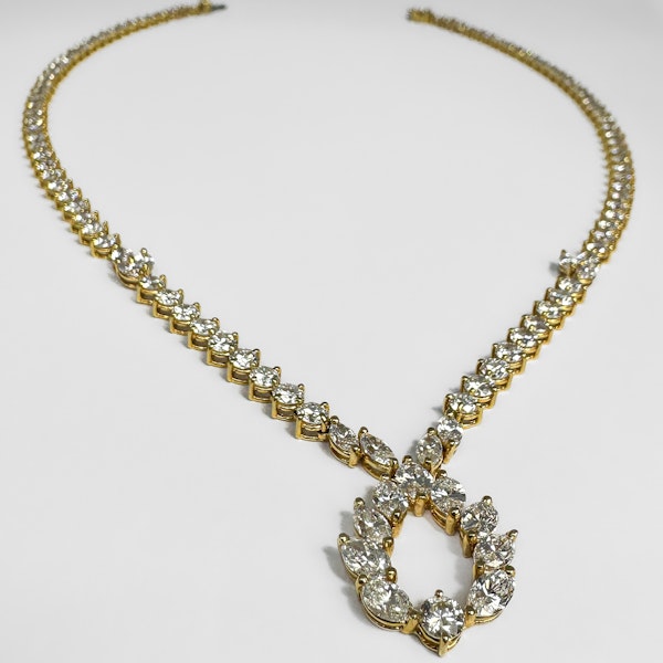 Diamond Riviere Necklace- SADDINGTONS STAND 375 - image 3