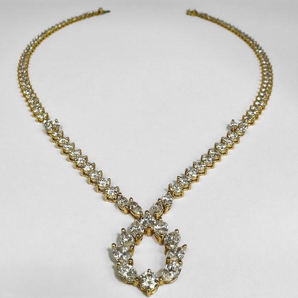 Diamond Riviere Necklace- SADDINGTONS STAND 375 - image 4