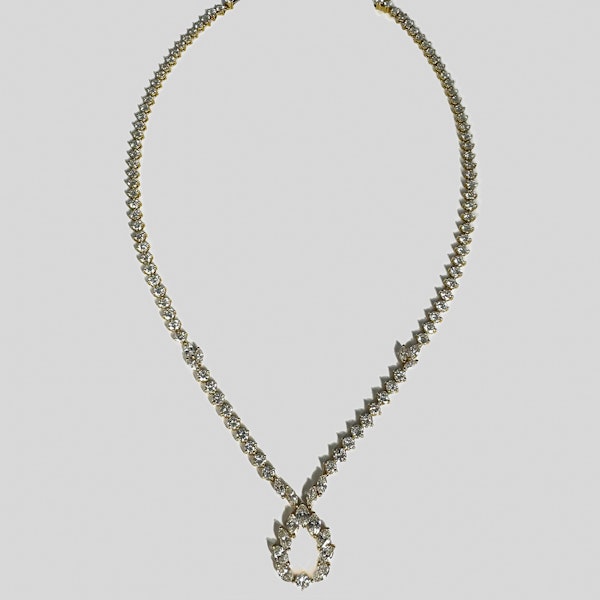 Diamond Riviere Necklace- SADDINGTONS STAND 375 - image 5