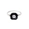 Deco Onyx Diamond Ring - image 2