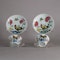 Pair of Chinese famille rose cups and saucers, Qianlong (1736-95) - image 1