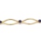 Faberge 18kt gold sapphire link bracelet by August Wilhelm Holmström - image 4