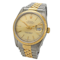 ROLEX DATEJUST 16233 CHAMPAGNE INDEX - image 1