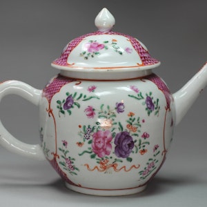 Chinese famille rose teapot, Qianlong (1736-95)