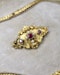 A Beautiful example of a very fine 18ct Yellow Gold, Untreated Burmese Ruby and Seed Pearl, French Parure in the original box. Circa 1825 - image 5