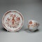 Chinese rouge-de-fer teabowl and saucer, Kangxi (1622-1722) - image 1