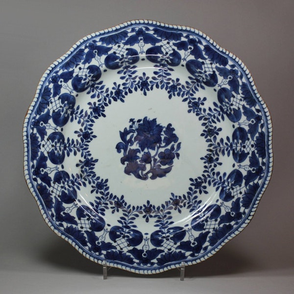 Chinese blue and white plate, Qianlong (1736-95) - image 2