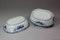 Pair of Chinese blue and white oval bowls, late Qianlong (1736-95) - image 2