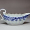 Chinese blue and white fluted sauce boat, Qianlong (1736-1795) - image 2