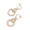 Cartier 18kt gold trinity hoop diamond earrings - image 4