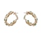 Vintage 18kt gold clip-on earrings, 1990s - image 6