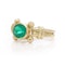 Theo Fennell 18 kt. Yellow gold 1.50ct. Emerald ring - image 5