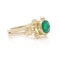 Theo Fennell 18 kt. Yellow gold 1.50ct. Emerald ring - image 4