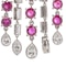 Platinum Art Deco Ruby and Diamond Chandelier Earrings - image 5