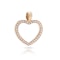 Theo Fennell 18kt Gold Diamond Heart Pendant - image 2