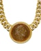 Bulgari Monete Vintage Curb Yellow Gold Ancient Coin Necklace - image 3