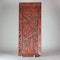 Chinese finely carved cinnabar lacquer scroll tray, Kangxi (1662-1722) - image 1