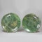 Pair of Chinese spinach green jade circular dishes, Qing Dynasty (1662-1916) - image 1