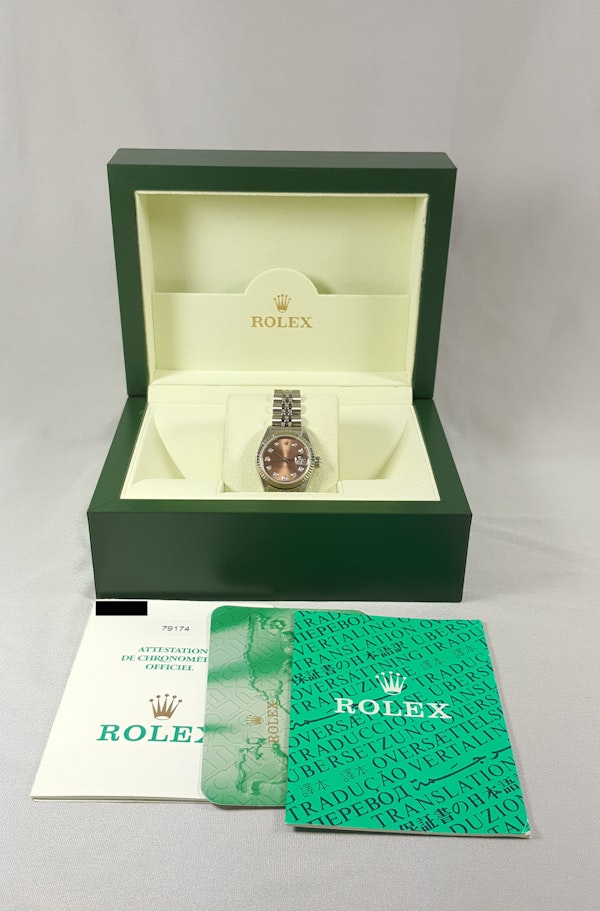 Rolex Lady Datejust | 26mm | Ref 79174 | Rolex Original Diamond Dial | with Papers - image 5