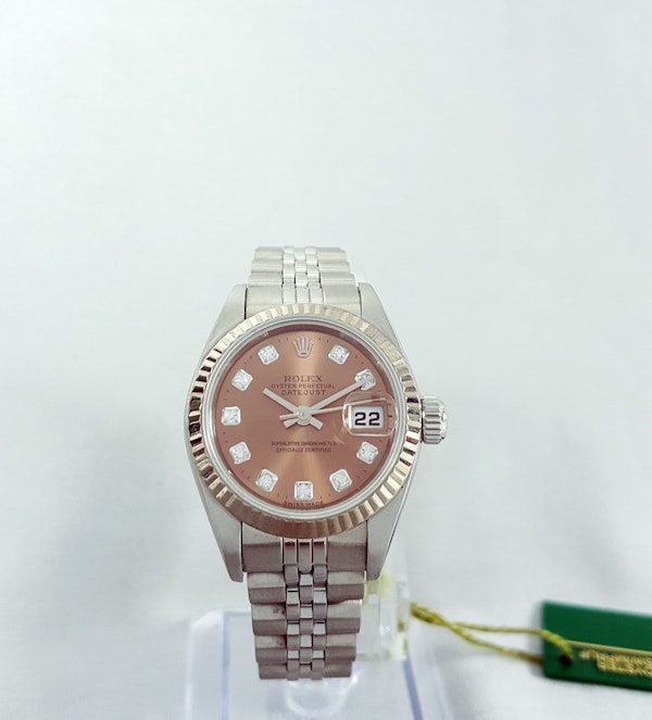 Rolex Lady Datejust | 26mm | Ref 79174 | Rolex Original Diamond Dial | with Papers - image 2