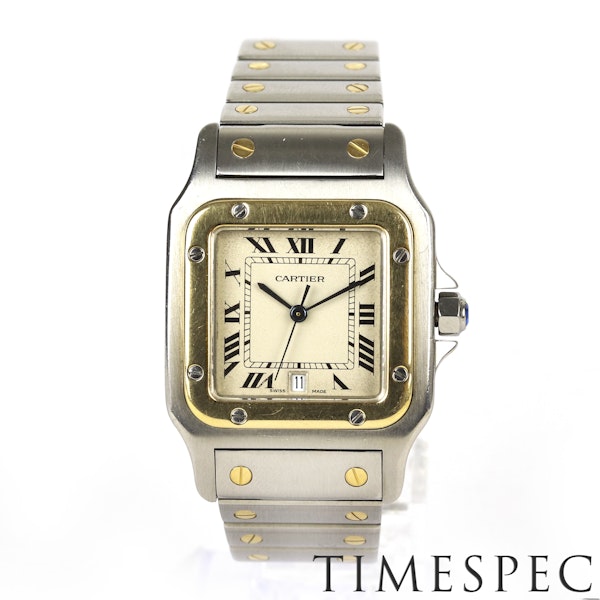 Cartier | Santos Galbée | 29mm| Steel and gold | quartz movement - image 2