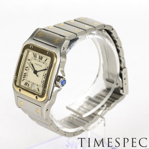 Cartier | Santos Galbée | 29mm| Steel and gold | quartz movement - image 3