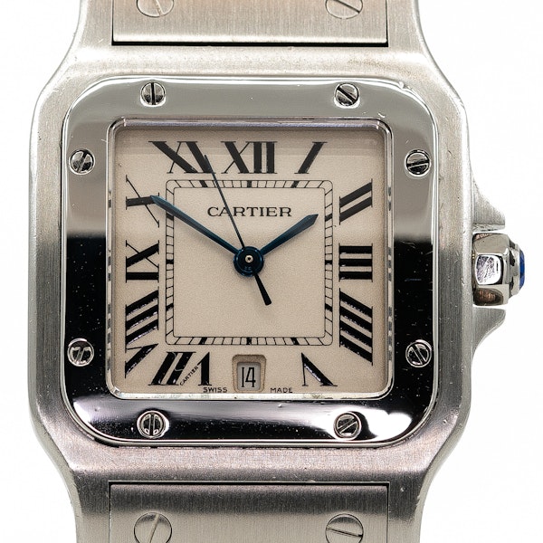 Cartier | Santos Galbee | Steel | 29mm | Quartz movement - image 2