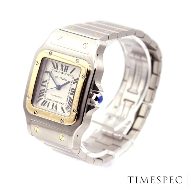 Cartier | Santos Galbee | XL Model | 32mm | Steel and Gold | Automatic movement - image 3