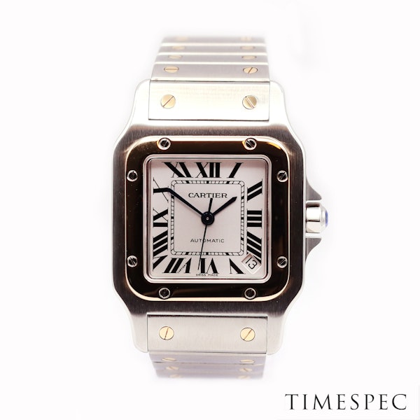 Cartier | Santos Galbee | XL Model | 32mm | Steel and Gold | Automatic movement - image 2