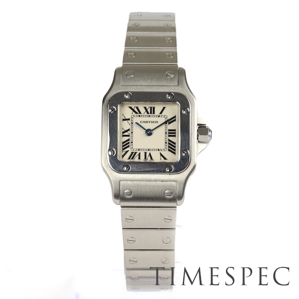 Cartier | Santos Galbee | Ladies | Steel | Quartz movement - image 2