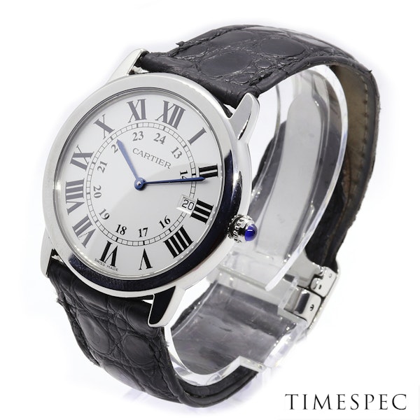 Cartier | Ronde Solo de Cartier | 36mm | Steel | Quartz movement - image 3