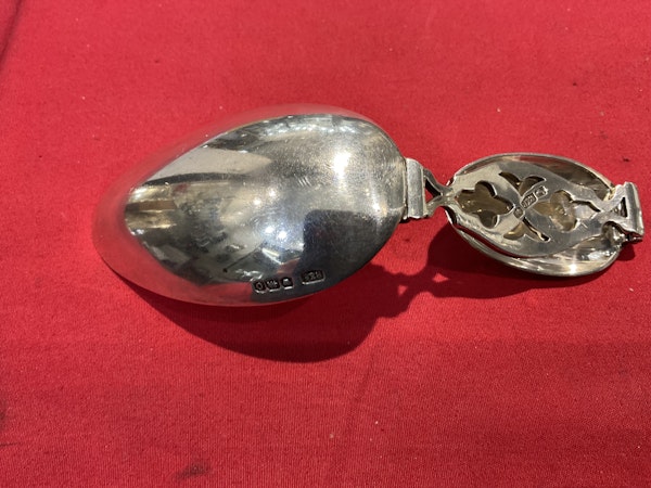 Antique Double Silver Medecine Spoon - image 3