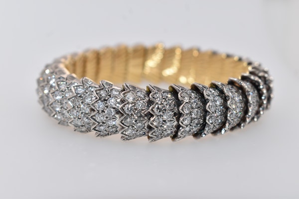 Diamond 'Snake' Bracelet - image 1