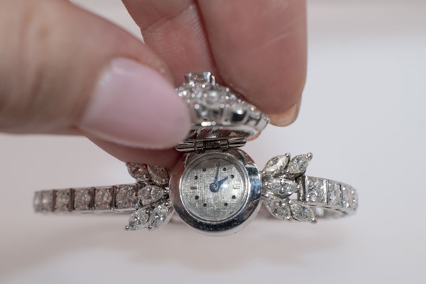 Hidden Watch Diamond Bracelet - image 2