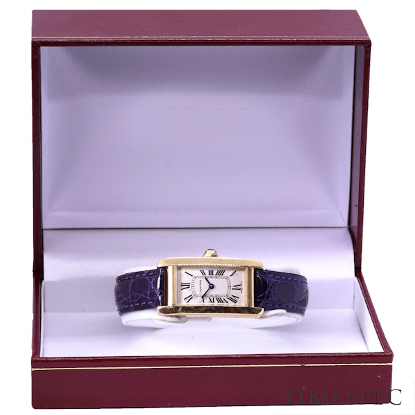 Cartier | Tank Americaine | 18K Yellow Gold | 19mm | Quartz movement | Ladies - image 6