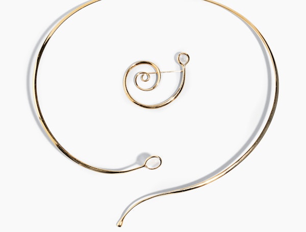 Georg Jensen 18k Gold & Moonstone Set - image 2