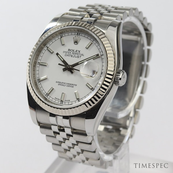 Rolex Datejust | 36mm | Ref  116234 | Steel and White gold | Circa 2007 - image 2