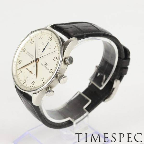 IWC Portuguese | Chronograph | Rattrapante | Steel. - image 6