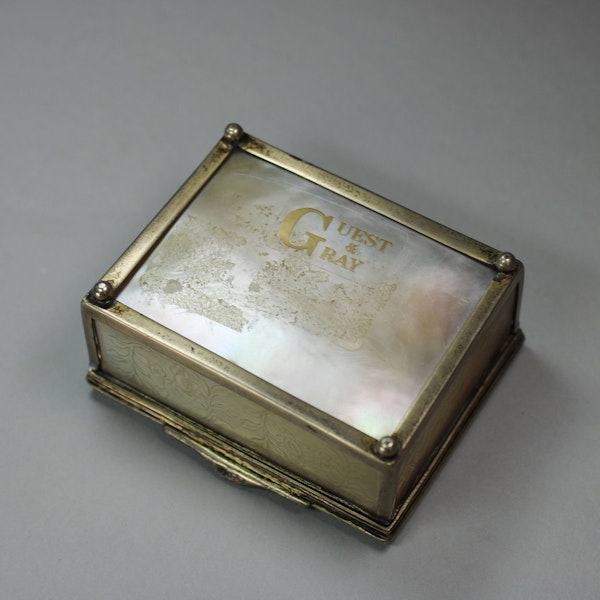 Chinese Mother of pearl box, 19th century - image 4