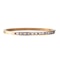 Vintage Gold Sapphire & Diamond Bangle | c.1970 - image 2