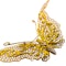 Vintage Bulgari Diamond and Gold Butterfly Brooch, Circa 1970 - image 3