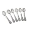 6 sterling silver teaspoons with dragon motif - image 2