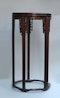 Chinese hardwood circular carved stand, late Qing dynasty, 19th century - image 2