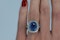 Sapphire & Diamond Ring (11,55ct) - image 5