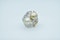 Natural Pearl & Intense Fancy Yellow Diamond Ring - image 1